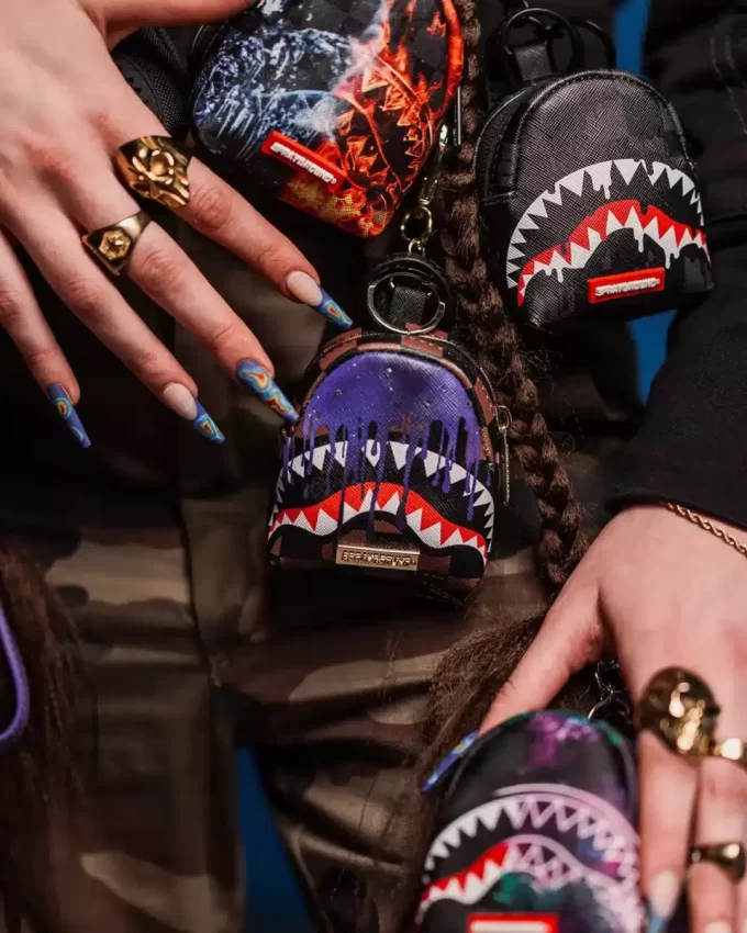 Rucksack-Schlüsselanhänger „Champion der Galaxie“