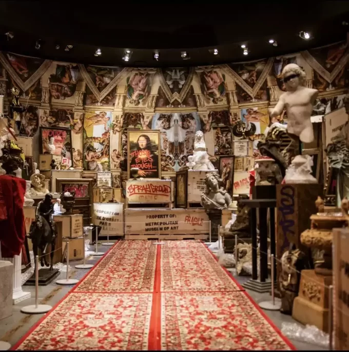 SANDFLOWER KOLLABORATION VILLAINS LANGARM-T-SHIRT SANDFLOWER KOLLABORATION VILLAINS LANGARM-T-SHIRT