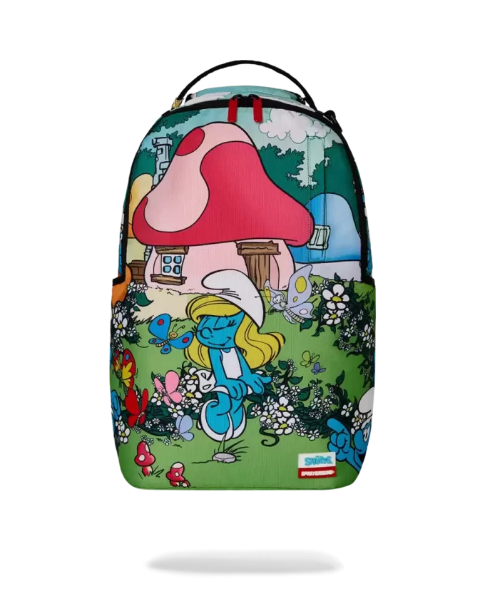 Schlümpfe im Garten Rucksack