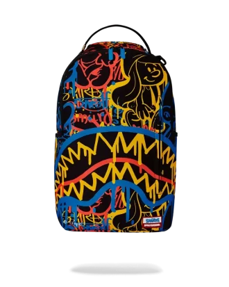 Schlümpfe Neon Drip DLXSR Rucksack