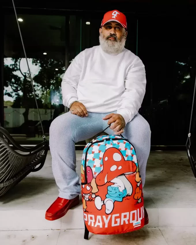 Schlümpfe Schlafenstage Rucksack