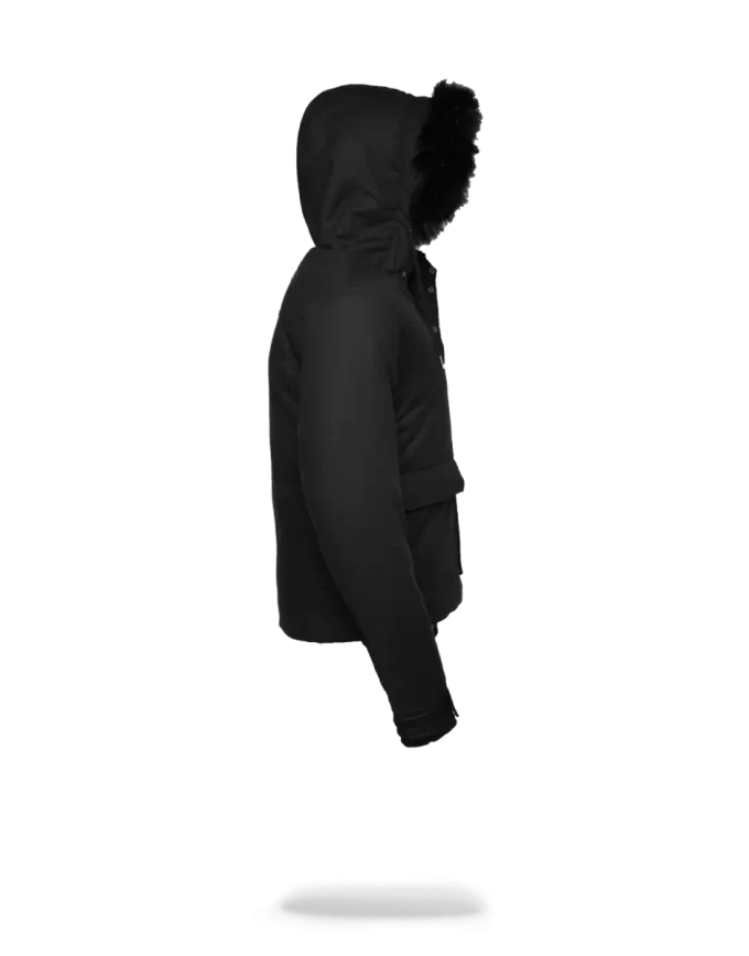 SCHWARZE CHOPPER-JACKE