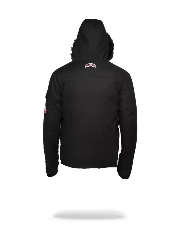 SCHWARZE CHOPPER-JACKE