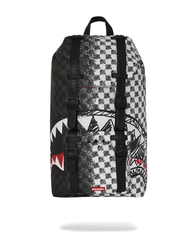 SCRIBBLE DRIBBLE CHECK HILLS RUCKSACK