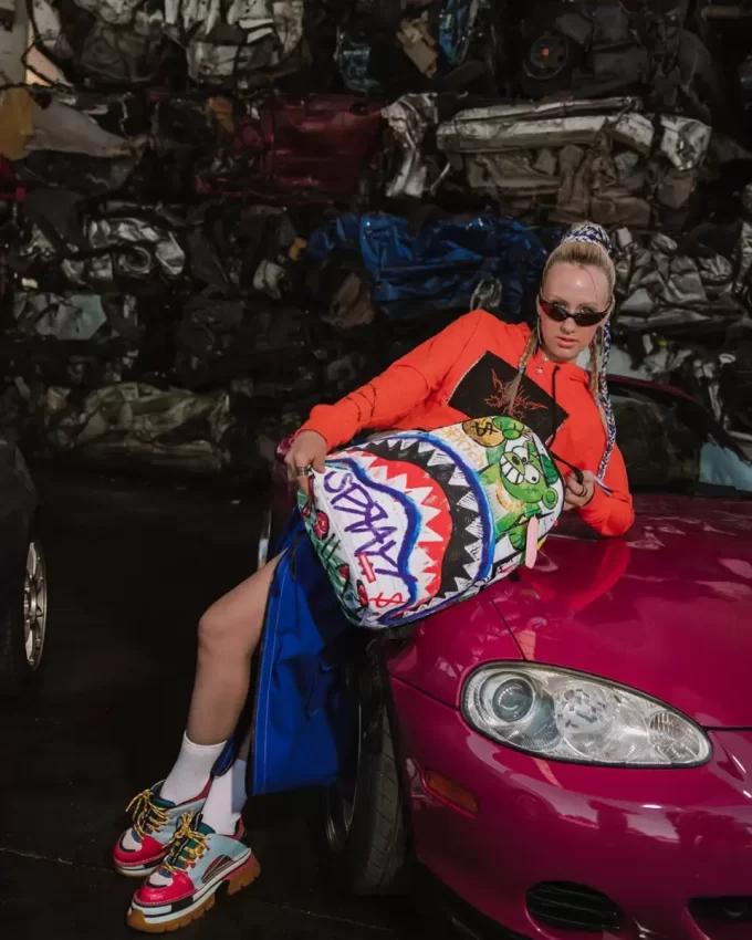 SCRIBBLE ME RICH RUCKSACK