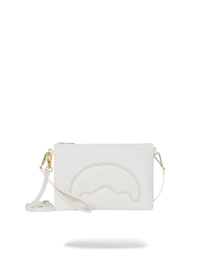 SECRET LIFE OF PEARLS CROSSOVER CLUTCH