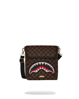 Sägezahnhaie in Paris Messenger Sling