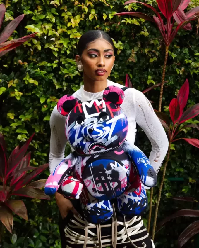 SHARK ATELIER MONEYBEAR TEDDYBÄR-RUCKSACK