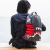 SHARK BITE SHARKS IN PARIS GRAUER RUCKSACK (DLXV)