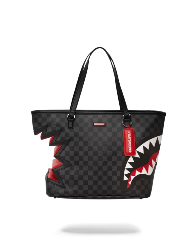 SHARK BITE SHARKS IN PARIS GRAUER TASCHE SHARK BITE SHARKS IN PARIS GRAUER TASCHE