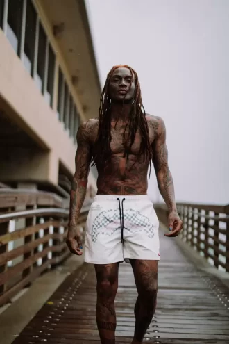 SHARK CENTRAL DYNAMIC BADESHORTS