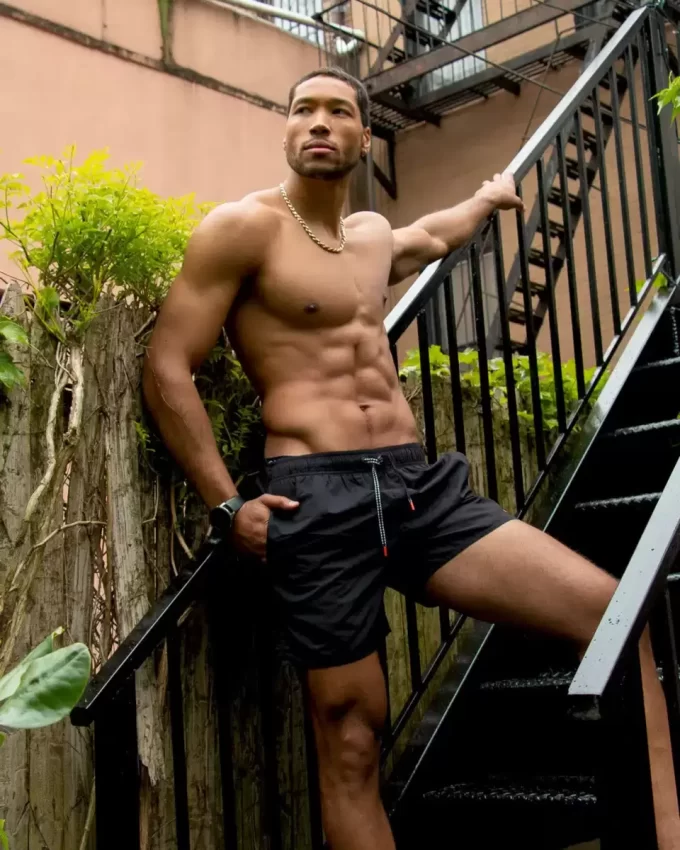 SHARK CENTRAL MIDNIGHT BADEHOSE