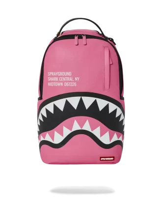 SHARK CENTRAL (PINK) RUCKSACK (DLXV)