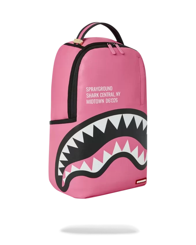 SHARK CENTRAL (PINK) RUCKSACK (DLXV)