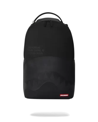 SHARK CENTRAL (SCHWARZ AUF SCHWARZ) RUCKSACK (DLXV)