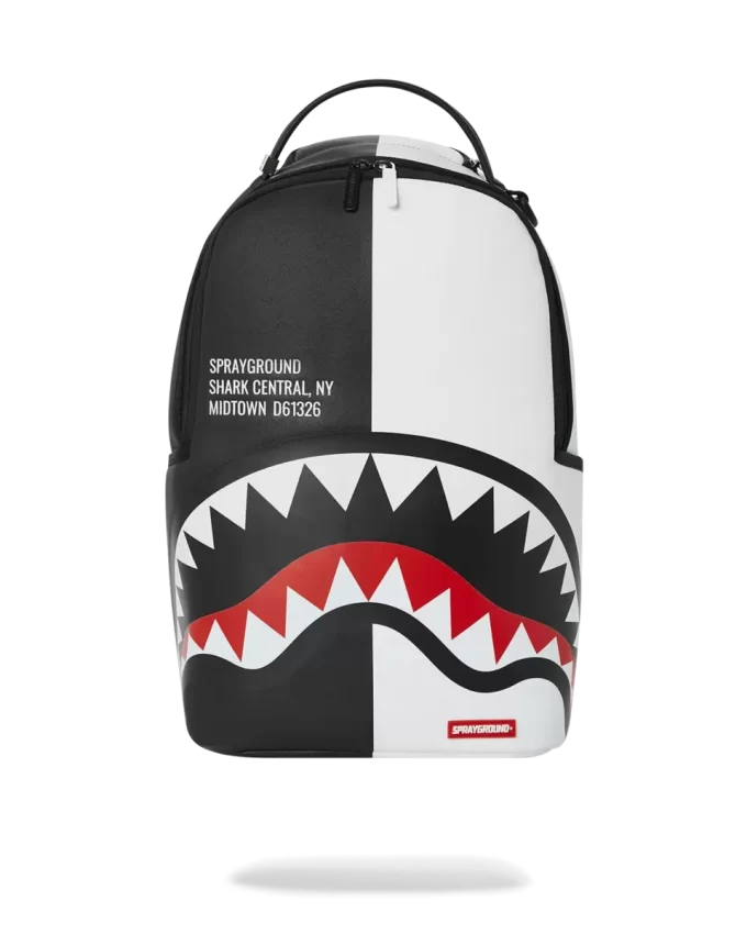 SHARK CENTRAL SPLIT RUCKSACK SCHWARZ/WEISS (DLXV)