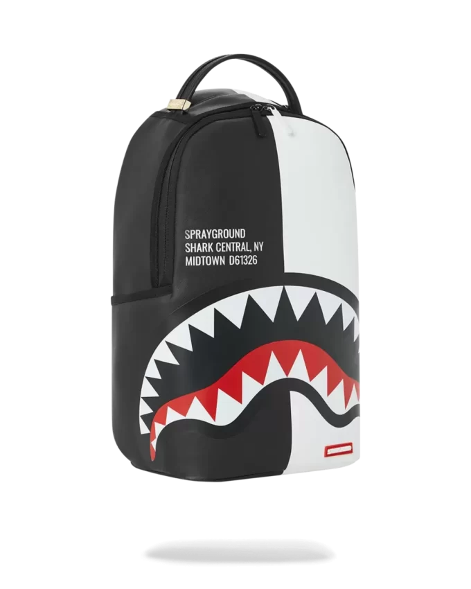 SHARK CENTRAL SPLIT RUCKSACK SCHWARZ/WEISS (DLXV)