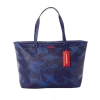 SHARK CHECK (BLAU) TOTE