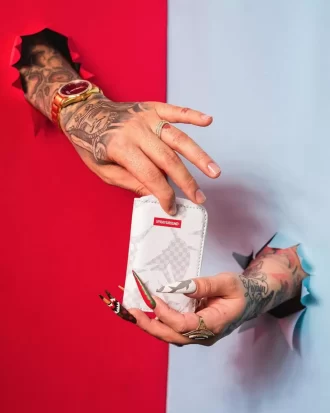 SHARK CHECK (WEISS) GELDBÖRSE