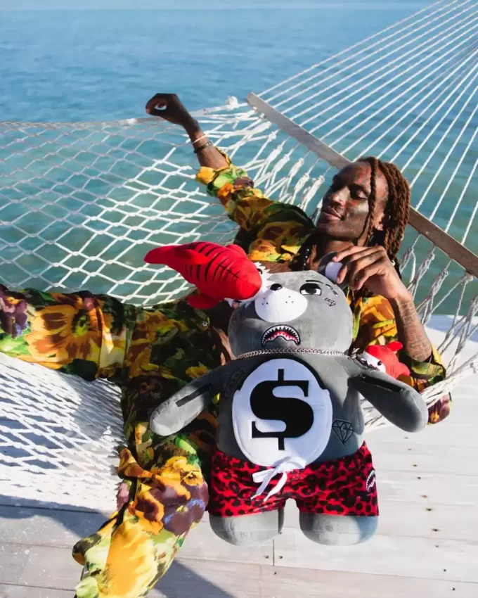 SHARK FRIENDS MONEYBEAR TEDDYBEAR RUCKSACK