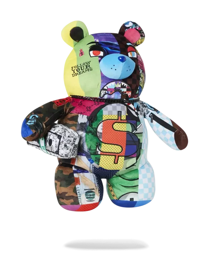 SHARK MASTERPIECES MONEYBEAR TEDDYBEAR RUCKSACK