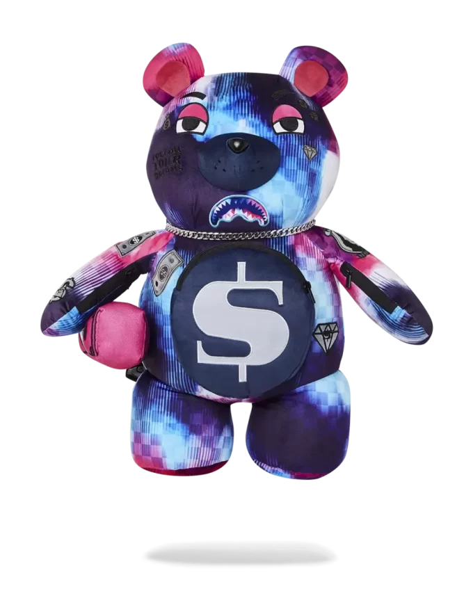 SHARKCLUB ELECTRONICA MONEYBEAR TEDDYBEAR RUCKSACK