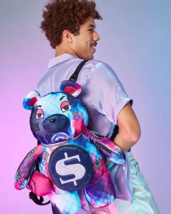 SHARKCLUB ELECTRONICA MONEYBEAR TEDDYBEAR RUCKSACK