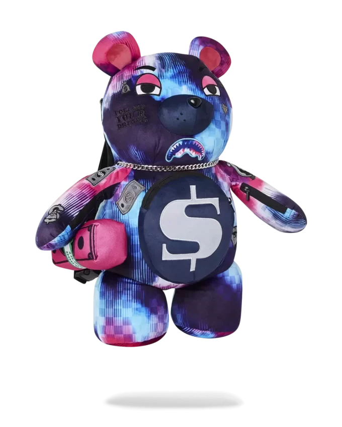 SHARKCLUB ELECTRONICA MONEYBEAR TEDDYBEAR RUCKSACK