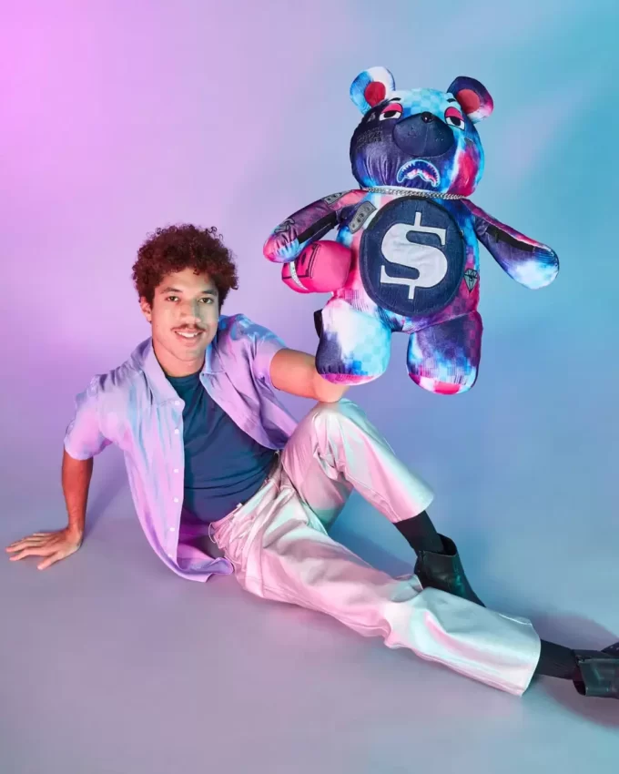 SHARKCLUB ELECTRONICA MONEYBEAR TEDDYBEAR RUCKSACK