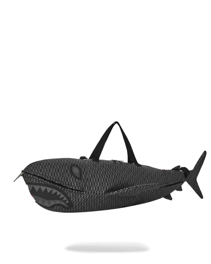 SHARKFINITY STEALTH PILOT SHARK SHAPE DUFFLE