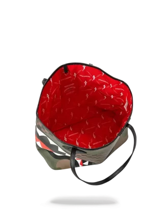 SHARKS IN PARIS (CAMO EDITION) Tragetasche