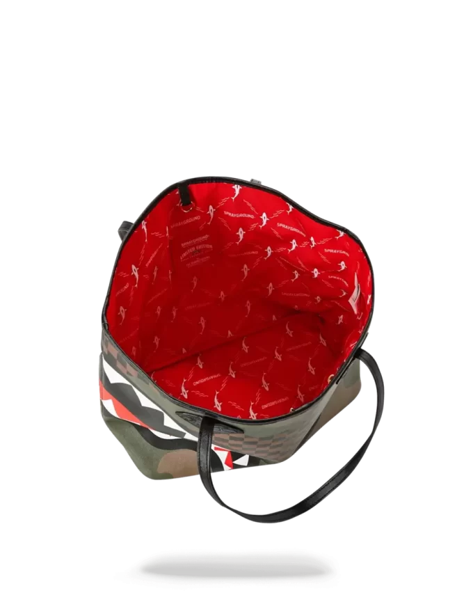 SHARKS IN PARIS (CAMO EDITION) Tragetasche