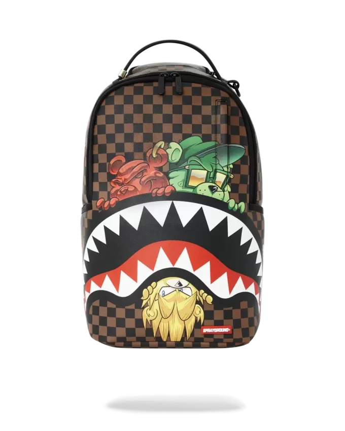 SHARKS IN PARIS CHARACTERS SNEAKI BACKPACK (DLXV) SHARKS IN PARIS CHARACTERS SNEAKI BACKPACK (DLXV)