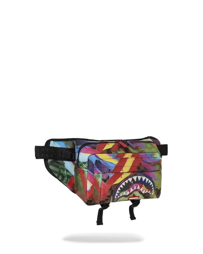 SHARKS IN PARIS CITY STREAKS CARGO CROSSBODY