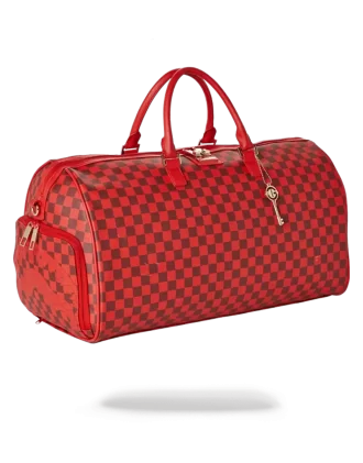 SHARKS IN PARIS DUFFLETE (ROT-KARIERTE AUSGABE)