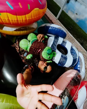 SHARKS IN PARIS FADE AWAY HOODIE MONEYBEAR TEDDYBEAR RUCKSACK