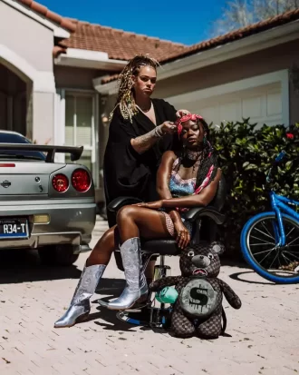 SHARKS IN PARIS THUNDERDRIP MONEYBEAR TEDDYBEAR RUCKSACK