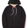 SHARKTRACK TIGER MONEY ZIPUP HOODIE (SCHWARZ)