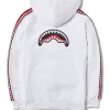SHARKTRACK SPUCCI ZIPUP HOODIE (WEISS)