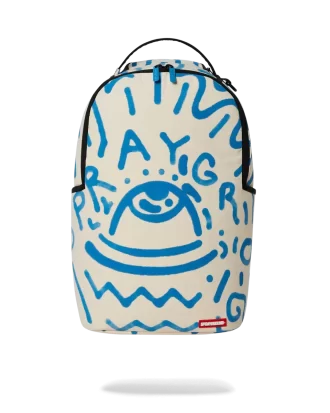 SHEREEN JENKINS LEINWAND-RUCKSACK 1 von 18 AUSGESCHNITTEN AUS GROSSEM LEINWANDBILD