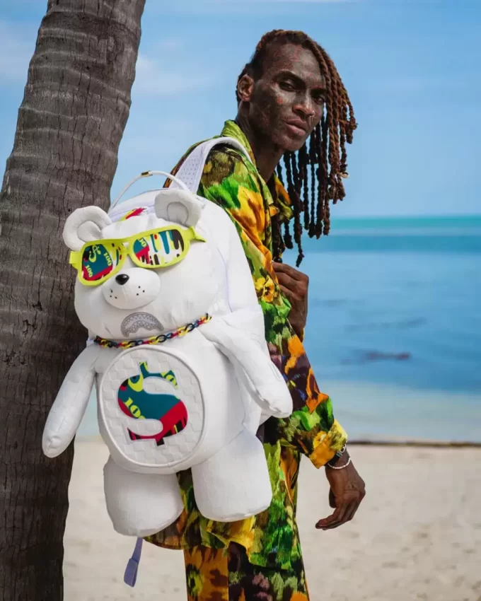 SHOW UP SHOW OUT MONEYBEAR TEDDYBEAR RUCKSACK