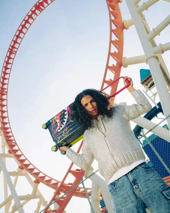 SLIME DIME SHARKNAUTICS HARTSCHALEN-HANDGEPÄCK SLIME DIME SHARKNAUTICS HARTSCHALEN-HANDGEPÄCK