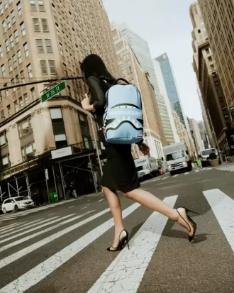 SMASH LOGO DEEP BLUE SKY DLXSV RUCKSACK