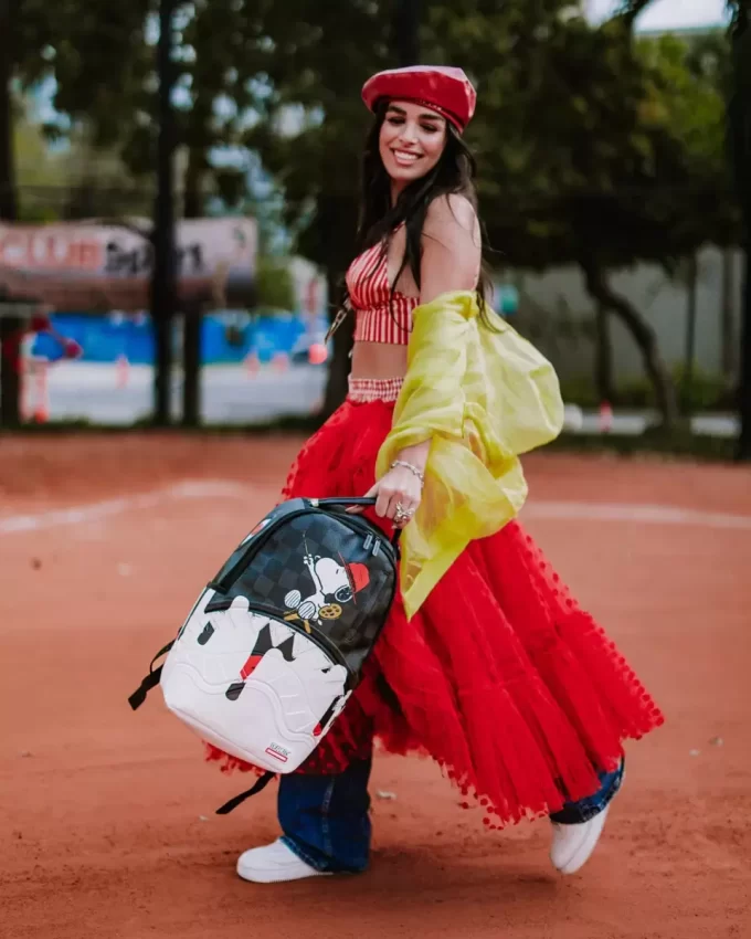 SNOOPY ART BITE DLXSV RUCKSACK