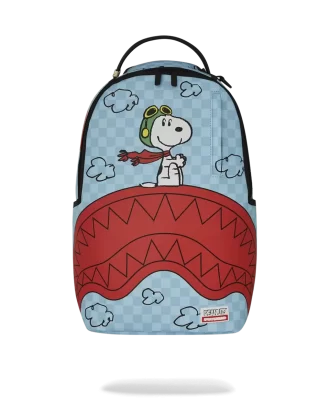 SNOOPY PILOT SHARK DLXSV RUCKSACK