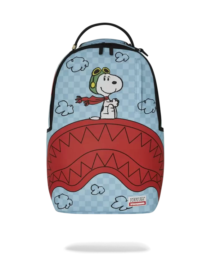 SNOOPY PILOT SHARK DLXSV RUCKSACK