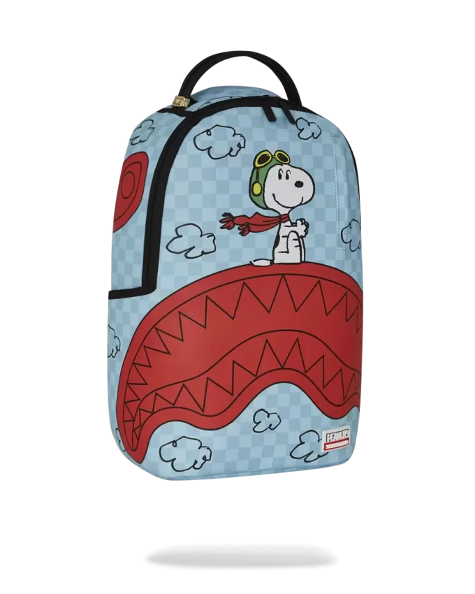 SNOOPY PILOT SHARK DLXSV RUCKSACK