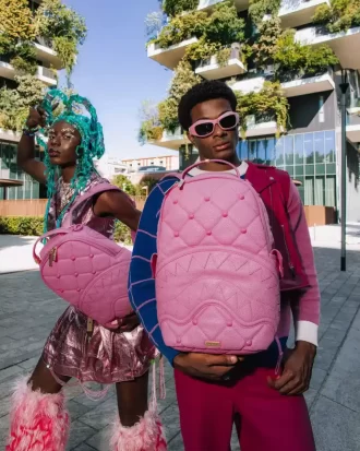 SORBET STUNNA BEAR STUD RUCKSACK