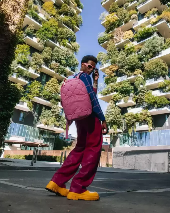 SORBET STUNNA BEAR STUD RUCKSACK