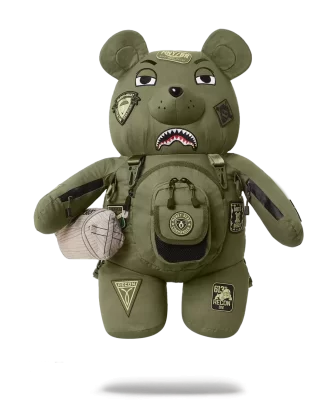 SPECIAL OPS FULL THROTTLE MONEYBEAR TEDDYBEAR RUCKSACK